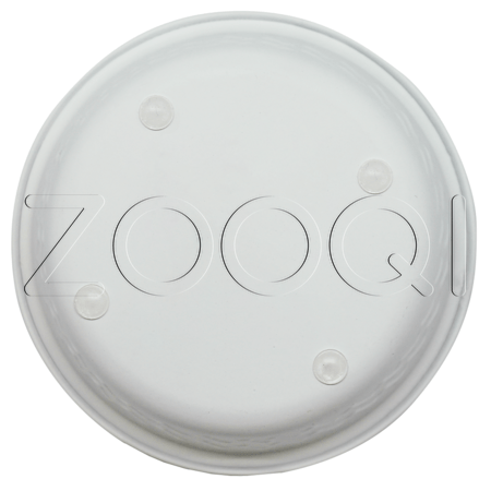 Уют Миска металлическая белая с тиснением для питомцев