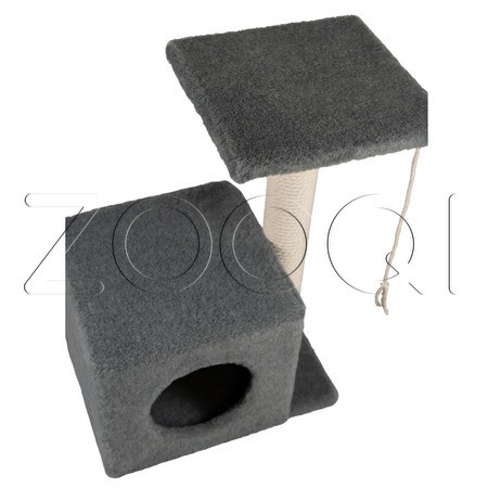 Cat House Домик с боковой полкой (хлопок), 58 см