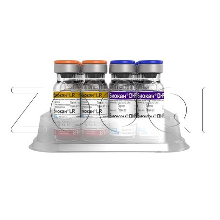 Биокан DHPPi+LR Вакцина для собак, 10 доз