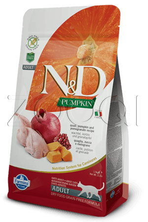 Farmina N&D Neutered Cat Pumpkin Quail & Pomegranate