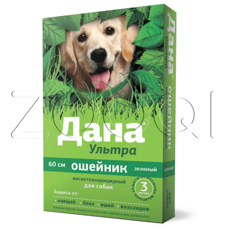 Дана Ультра Ошейник инсектоакарицидный для собак, 60 см