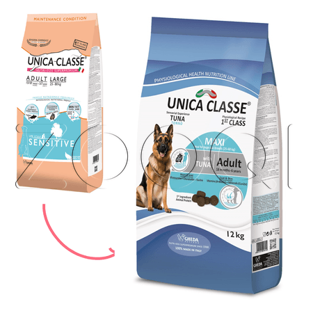 Корм Unica Classe Maxi для собак (тунец)