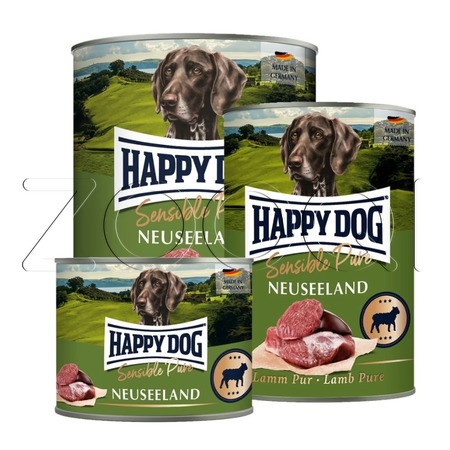 Happy Dog Sensible Pure Neuseeland при пищевой непереносимости для взрослых собак (ягненок)