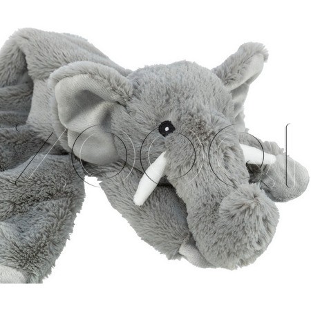Trixie Игрушка плюшевая для собак «Болтающийся слон», 50 см