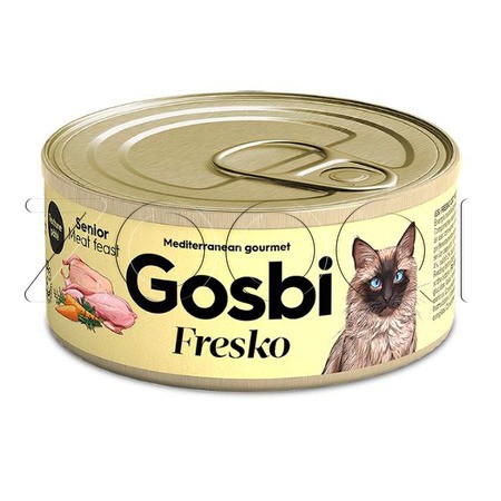 Gosbi Fresko Senior Cat для пожилых кошек (мясное наслаждение)