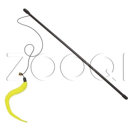 Beeztees Удочка «Гусеница» для кошек, в ассортименте, 48 см