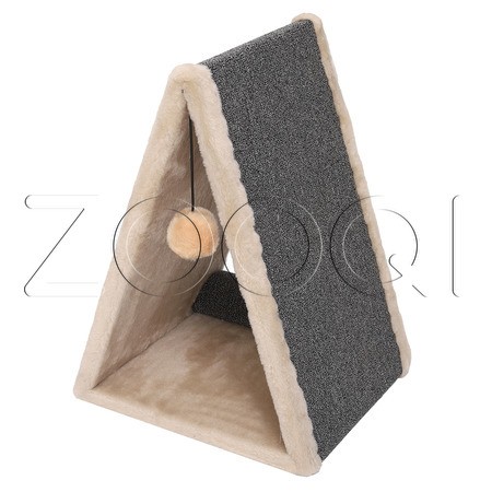 Cat House Когтеточка треугольная (ковролин), 55 см