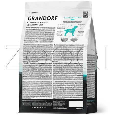 Корм Grandorf Vet Dog Gastrointestinal Low Fat для собак (индейка)