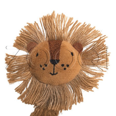 Beeztees Игрушка Удочка «Лев из джунглей» для кошек, 50 см