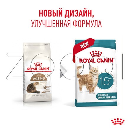 Корм Royal Canin Ageing 15+ для кошек (птица, свинина)