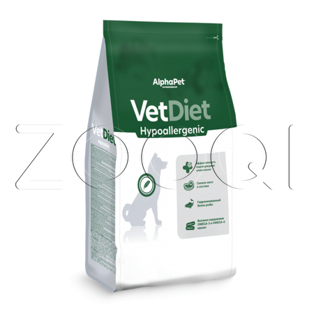 Корм AlphaPet Vet Diet Hypoallergenic для собак
