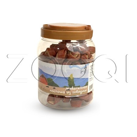 Nord Farm Лакомство Жевательная косточка из говядины для собак, 900 г