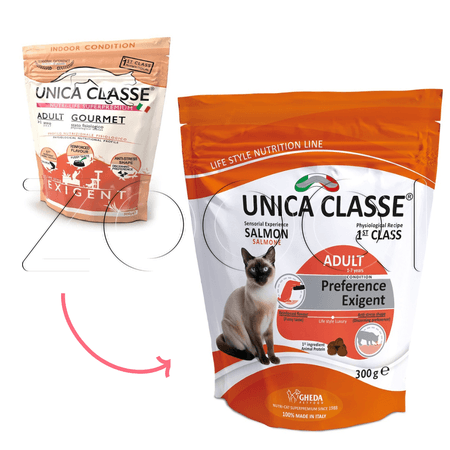 Корм Unica Classe Preference Exigent для кошек (лосось)