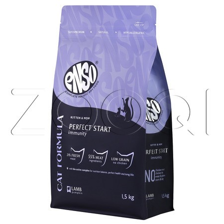 Корм ENSO Cat Formula Perfect Start для котят (ягненок, тыква)