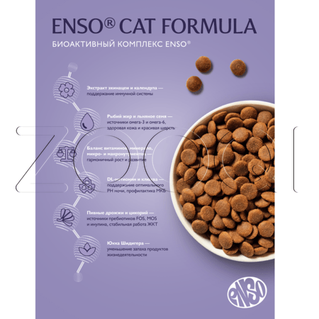 Корм ENSO Cat Formula Perfect Start для котят (ягненок, тыква)
