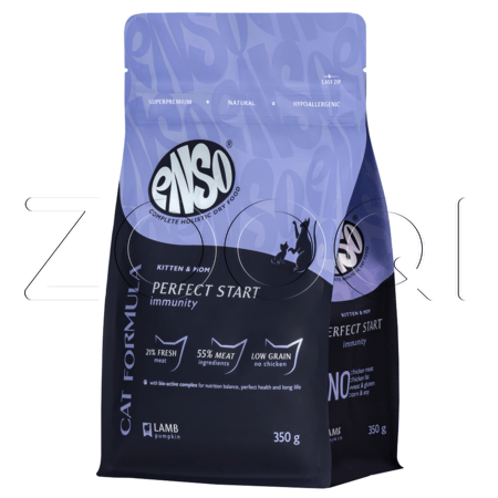 Корм ENSO Cat Formula Perfect Start для котят (ягненок, тыква)