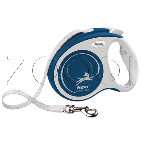 Flexi Поводок-рулетка Comfort Plus M, лента 5 м