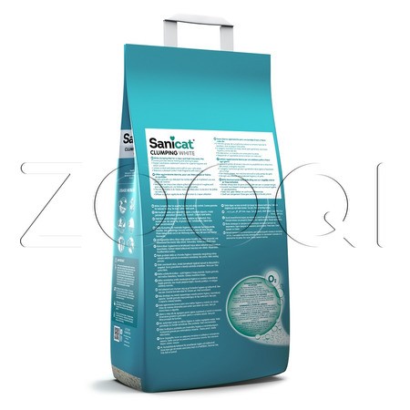 Наполнитель Sanicat Clumping White Cotton Fresh для кошачьего туалета