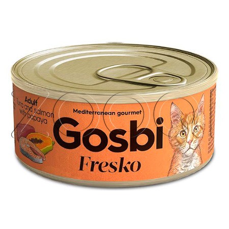 Gosbi Fresko Cat для взрослых кошек (тунец, лосось, папайя)
