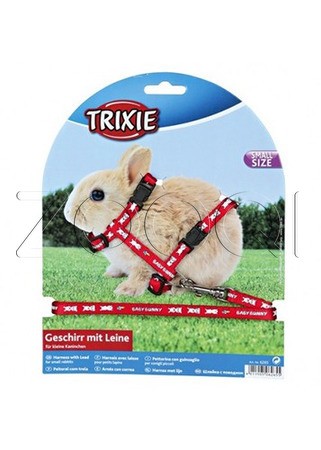 Trixie Набор шлея и поводок для маленьких кроликов