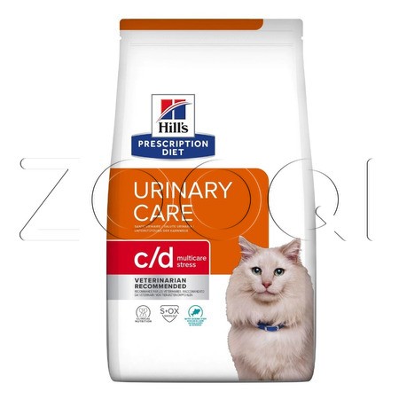 Hill's Prescription Diet c/d Multicare Stress Urinary Care для кошек (рыба)