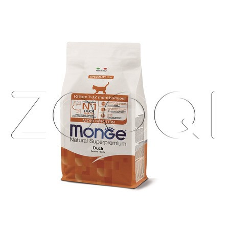 Корм Monge Cat Speciality Line Monoprotein Kitten Duck для котят (утка)