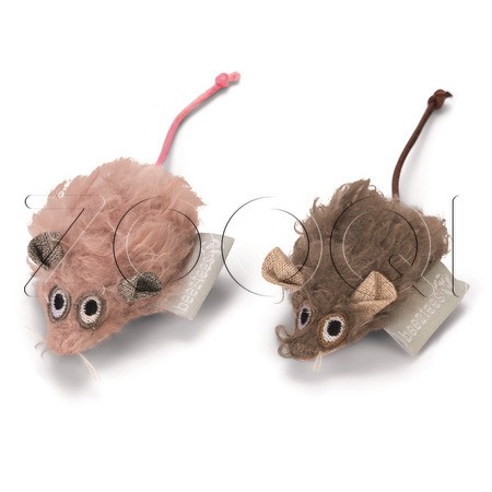Beeztees Игрушка «Мышка» для кошек, 4x5x1,5 см