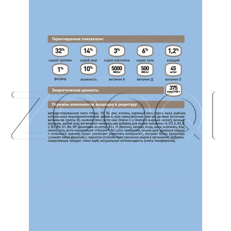 Корм ProBalance Hair & Beauty для кошек (птица, рис)