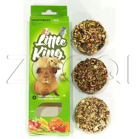 Little King Лакомство MIX (корзинки: овощная, фруктово-ореховая и зерновая)