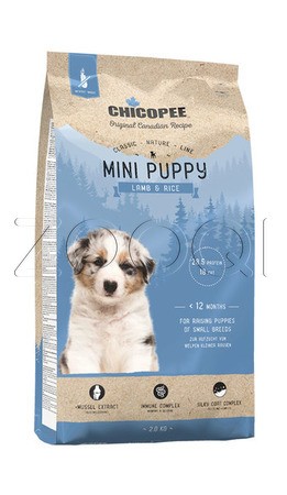 Chicopee CNL Mini Puppy Lamb & Rice, 2 кг