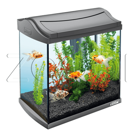 Tetra Аквариумный комплект для золотых рыбок AquaArt LED Goldfish, серый 30л