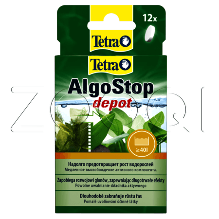 Средство против водорослей Tetra AlgoStop Depot (12 капсул)