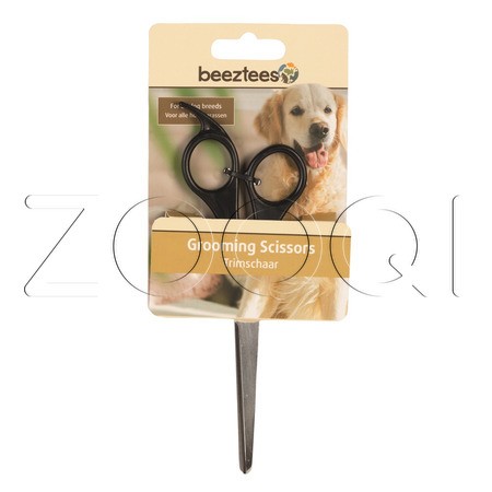 Beeztees Ножницы для груминга собак, черные, 17x6x1 см