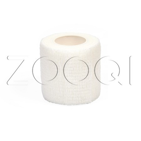 Бинт ветеринарный самофиксирующийся (белый)