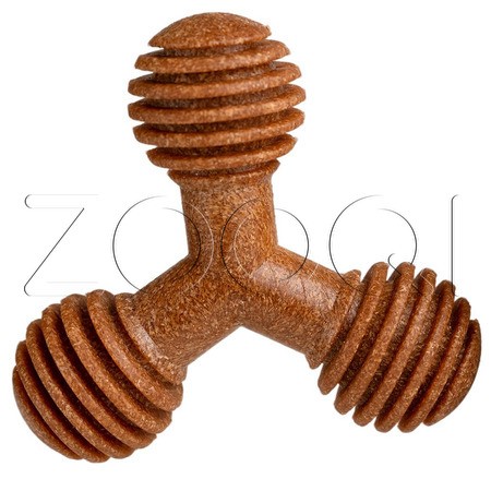 INDIGO Игрушка Пул «N 1Б» с древесным волокном для собак, 13,5x13,5 см