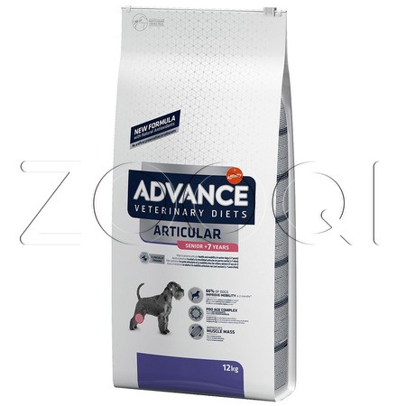Advance Dog VetDiet Articular Senior 7+ для пожилых собак при заболеваниях суставов, 12 кг