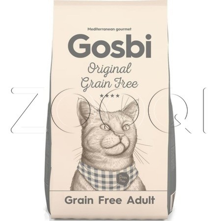 Gosbi Original Grain Free Adult Cat беззерновой для взрослых кошек