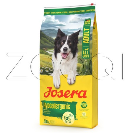 Корм Josera Hypoallergenic (Adult SuperSensitive 22/12) для собак (картофель)