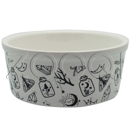 №1 Миска керамическая «Десерт» с авторским рисунком на бортике