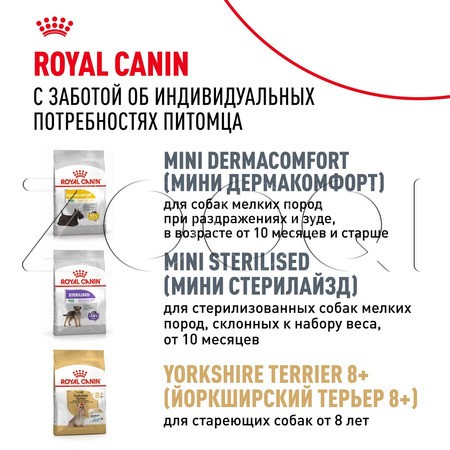 Корм Royal Canin Yorkshire Terrier Adult для собак (птица)