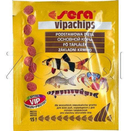 Sera Корм таблетки для сомов Vipachips