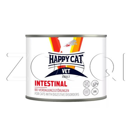 Happy Cat VET Diet Intestinal для кошек при расстройствах пищеварения, 200 г