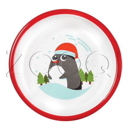 Triol Миска керамическая «Новогодний пингвин»