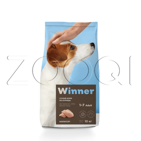 Winner для взрослых собак мелких пород (курица)