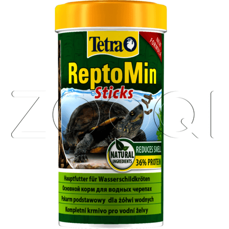 Tetra ReptoMin Sticks для водных черепах