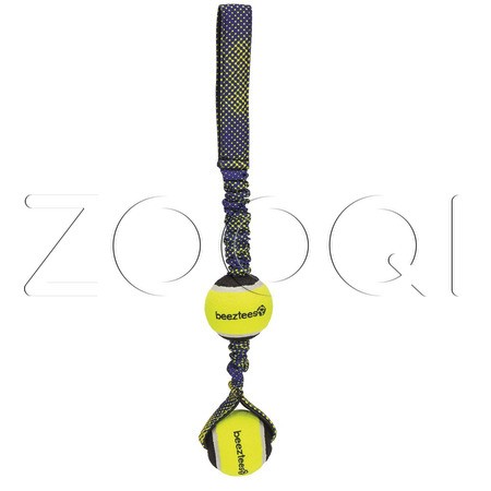 Beeztees Игрушка «Теннисные мячи со шнурком» для собак, 44 см