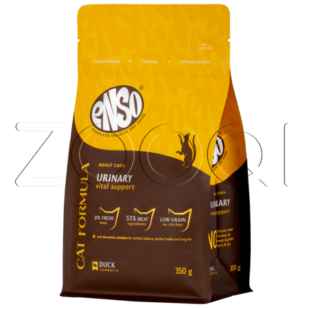 Корм ENSO Cat Formula Urinary для кошек (утка, брусника)
