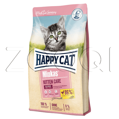 Happy Cat Minkas Kitten Care Geflügel 32/18