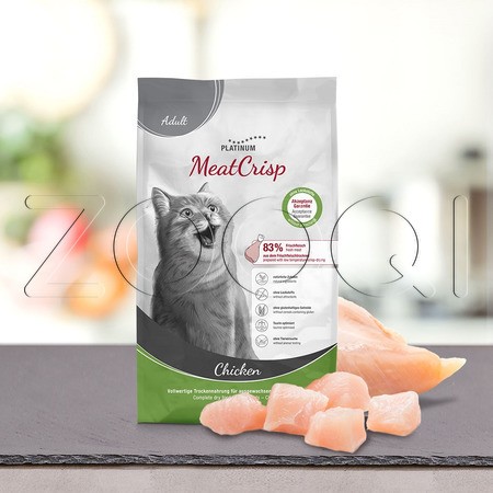 Platinum MeatCrisp Adult для взрослых кошек (курица)