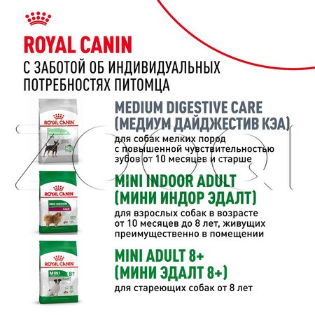 Royal Canin Mini Adult (мелкие кусочки в соусе), 85 г